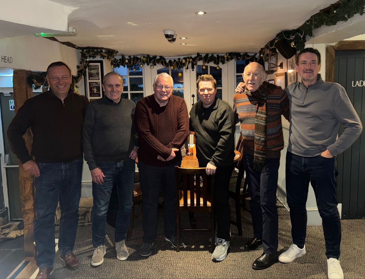 Great to meet up with these lads today. Lots of special memories and some great stories.