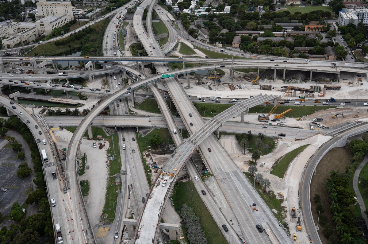 CorradinoGroup's tweet photo. Collaboration is at the heart of what we do! Recently, our Aviation Division hosted clients for an exclusive tour of the transformative I-395 Signature Bridge project in Miami, where #Corradino is proudly leading CEI efforts. Together, we’re building a better future! https://t.co/xbjC0stphU