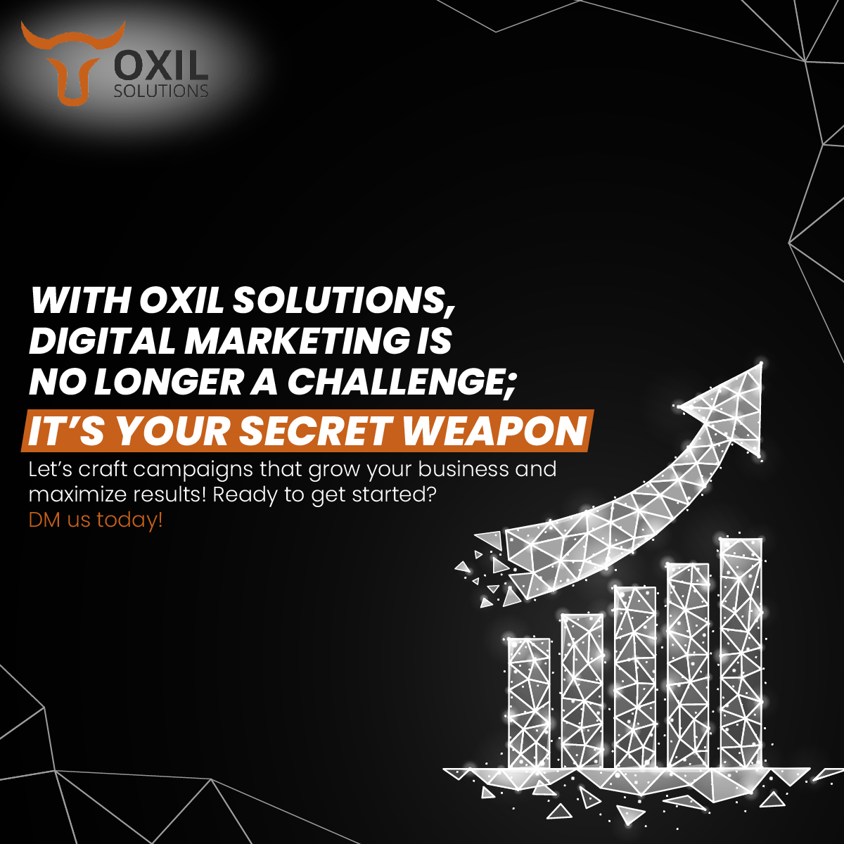 OxilSolutions's tweet image. Your audience is online - are you reaching them?

#DigitalMarketing #GrowthMindset #OxilSolutions