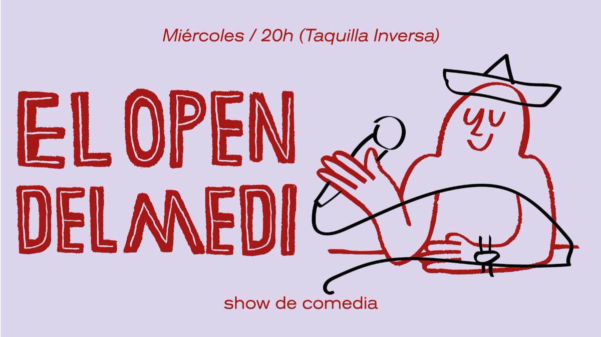 AJaJoJeJo (@ajajojejo) on Twitter photo 🍇 Último open del año. Repito: último open del año. La que viene cae en navidad y la siguiente en resaca brutal. Así que ven a despedir el 2024 no nosotros. Venid de gala, o no, pero venid.
🌋Te esperamos en @el_medi_bcn a las 20h
🖨️ Presenta el jefe del guión <a href="/alexis_deiz/">Alexis Deiz</a> 🍇 Último open del año. Repito: último open del año. La que viene cae en navidad y la siguiente en resaca brutal. Así que ven a despedir el 2024 no nosotros. Venid de gala, o no, pero venid.
🌋Te esperamos en @el_medi_bcn a las 20h
🖨️ Presenta el jefe del guión <a href="/alexis_deiz/">Alexis Deiz</a>