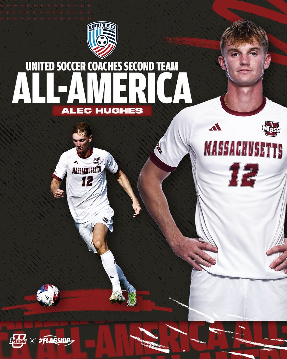 𝐀𝐥𝐥-𝐀𝐦𝐞𝐫𝐢𝐜𝐚𝐧 🤩

Congratulations to Alec Hughes on tabbing <a href="/UnitedCoaches/">United Soccer Coaches</a> Second Team All-America honors!

📝 bit.ly/3ZGji15

#Flagship🚩