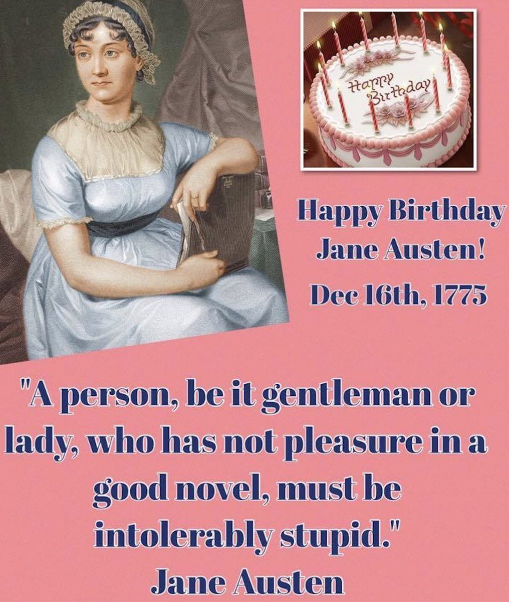 MarieRoseCreate's tweet image. #happybirthday #JaneAusten