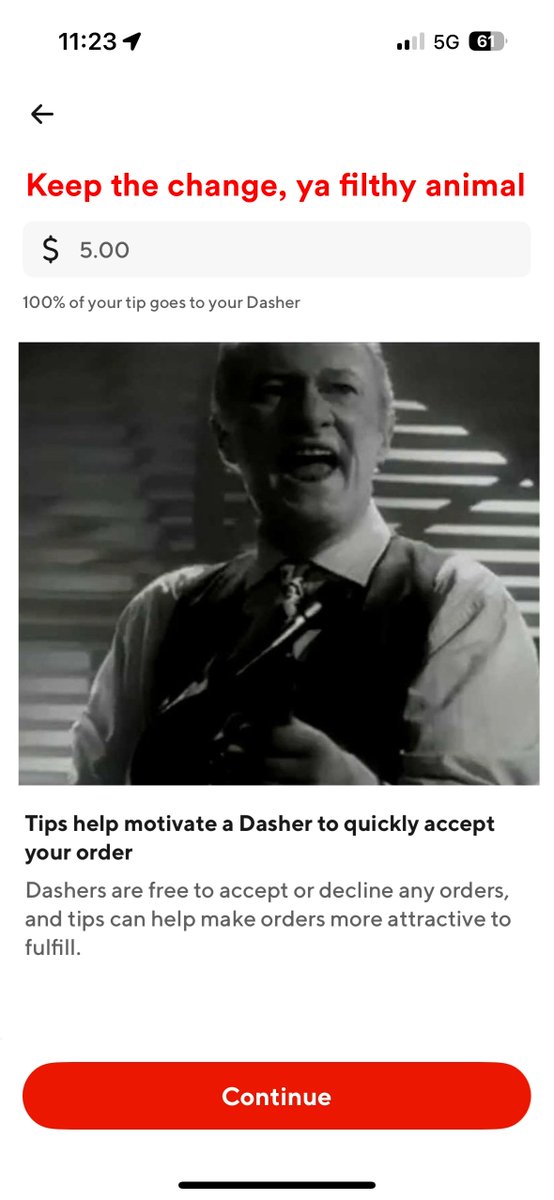 Hey <a href="/DoorDash/">DoorDash</a> , here's a free idea for ya. #HomeAlone #UX #MobileApps #Kevin
