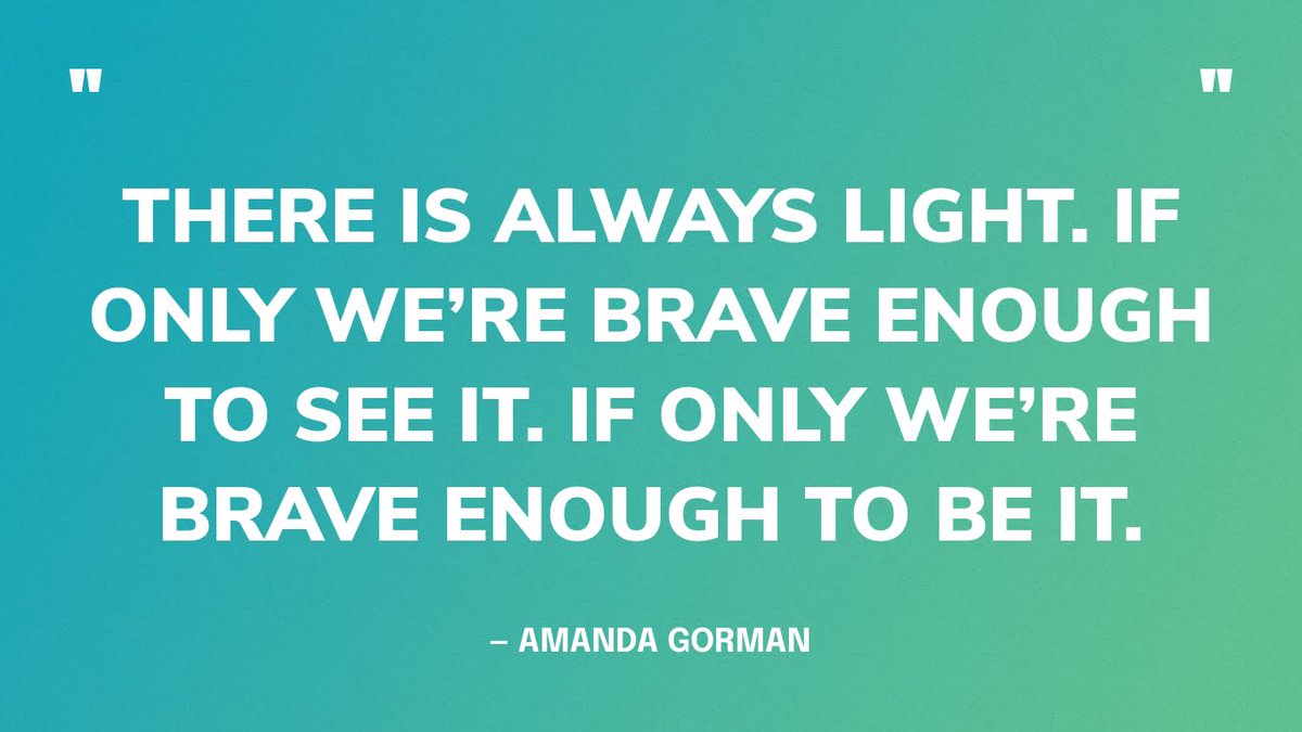 Sometimes the light we need is within us. 🌟 Let’s be brave enough to see it and brave enough to be it.