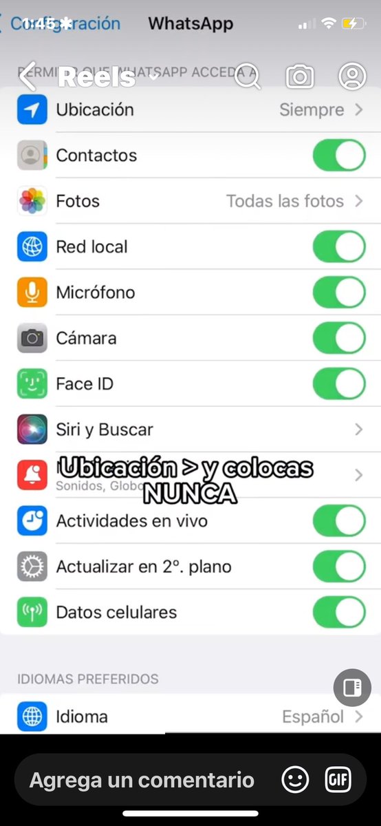 RicasDiscretas's tweet photo. No te confíes si tu tóxica te dice que va a ir a la cena de la empresa pero que no puede llevarte porque solo es para los empleados y te dice que para que estés tranquilo te enviará su ubicación en tiempo real…  

Paso 1) irá al chat y le dará enviar la ubicación en tiempo real durante 8 horas, luego irá a configuración, WhatsApp, ubicación y le dará en “NUNCA”. Con eso la ubicación no se va a actualizar.
