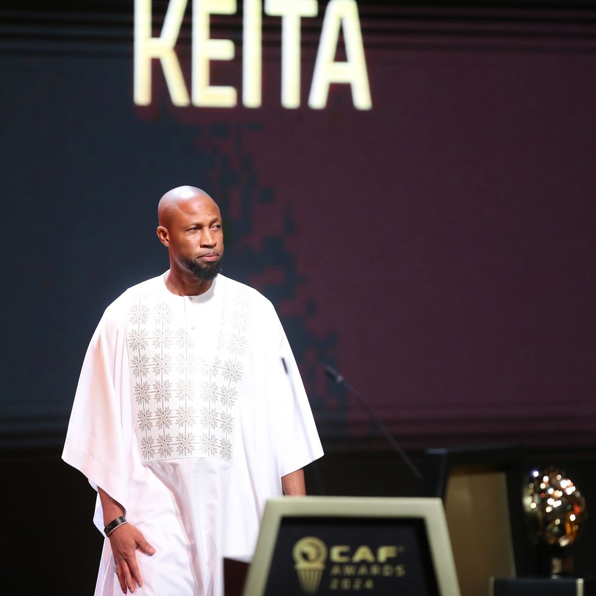 CAF_Online's tweet photo. Picture-perfect. 📸🇲🇱
#CAFAwards2024 https://t.co/atHoqT153T