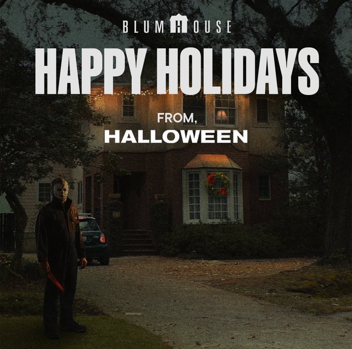 SourceHalloween's tweet photo. Blumhouse recently posted this picture on their instagram 🔪❄️ https://t.co/6AW7Pgeaye