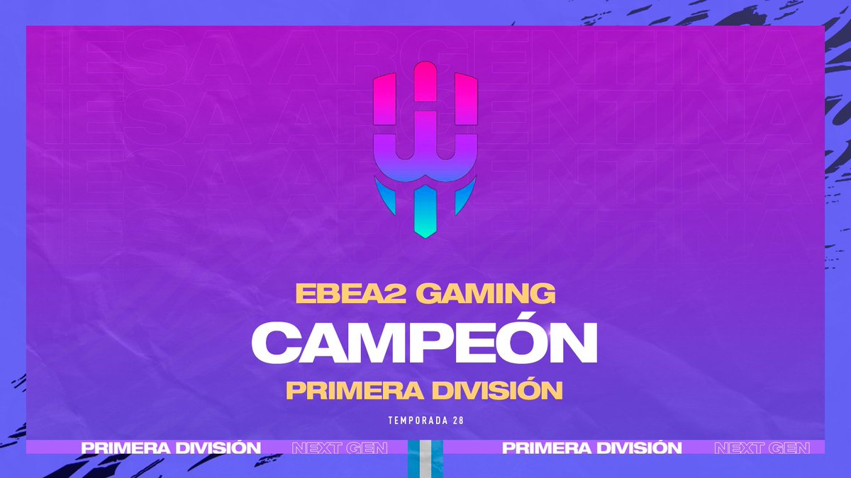 ¡DALE CAMPEÓN!⭐️

<a href="/ebea2gg/">EBEA2</a> se quedó con la liga de #IESAPrimera para cerrar la temporada en lo más alto🤝