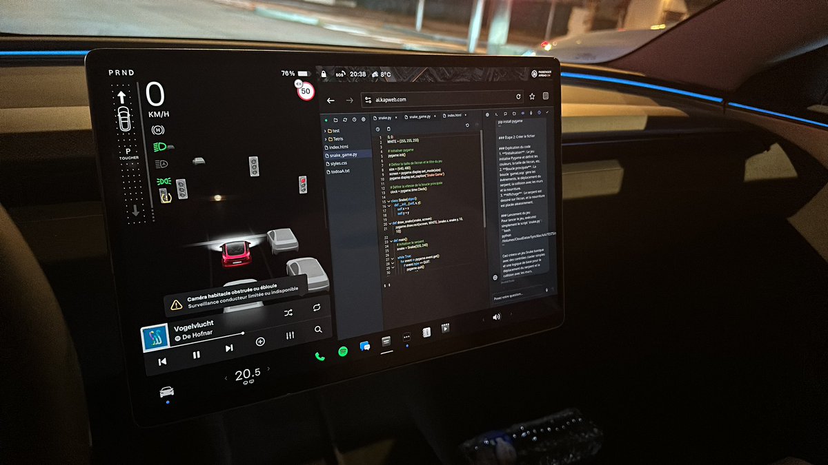 kapwebagency's tweet photo. can’t wait to have FSD in europe. coding on my mac  remotly, with local ia . Crazy and fun time coming. https://t.co/MW9E19vrix