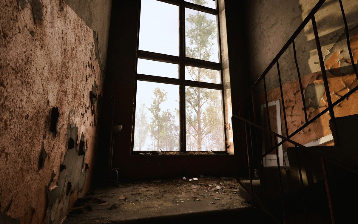 «Эти стены уже некому ласкать…»

Именно так я хочу охарактеризовать данный скриншот, из невероятной игры #STALKER2 . 

Как по мне, данный проект реально прорыв #gamedev , даже не смотря на баги и оптимизацию.