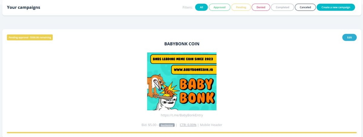 BabyBonk BNB tweet media