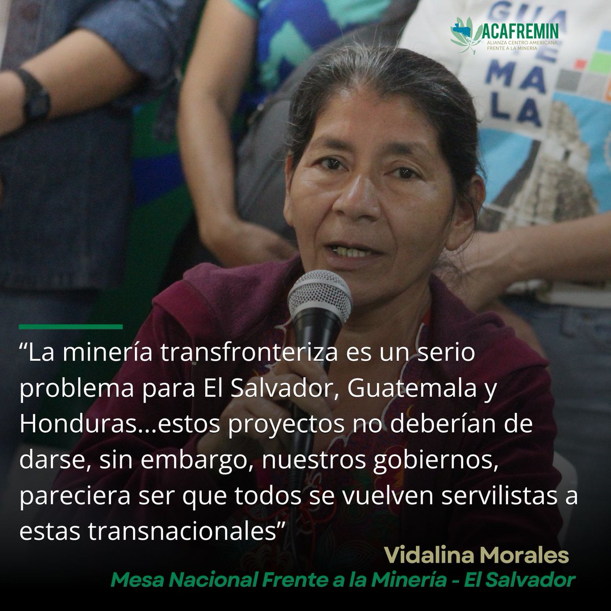 acafremin's tweet photo. ⚠Hoy alertamos la adquisición del proyecto minero Cerro Blanco por la empresa Canadiense Aura Minerales en Guatemala. A solo 15km de #ElSalvador. Los daños ambientales se extenderían hasta el Rio Lempa.👇
@seguidores @CMadreSelva @amaes_sv  @no_mineria_sv  @BufeteBJP. https://t.co/9fx0fPy6Jw