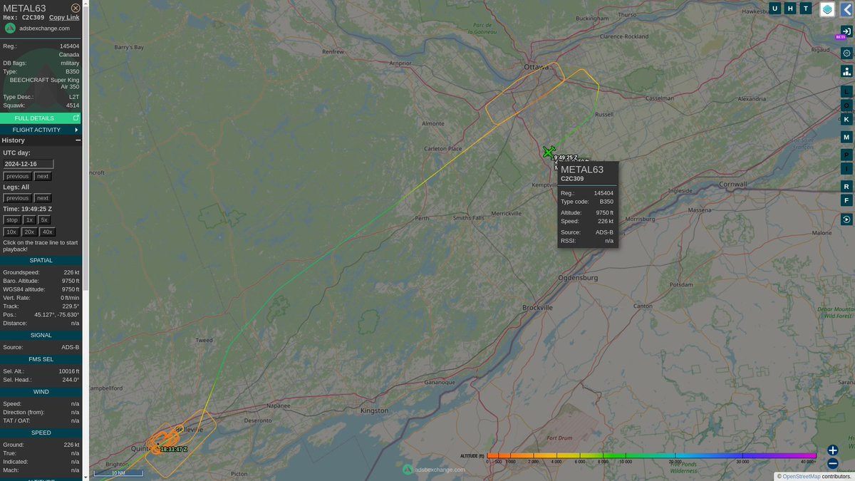 steffanwatkins's tweet image. 🇨🇦 CE-145C Vigilance 145404 #C2C309 as #METAL63 is practising how to fly over Ottawa #CYOW today. If you were around when they made their passes, they may or may not have collected information about you or your cell phone without your consent, you'll never know
#CANSOFCOM #427Sqn
