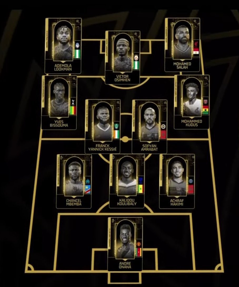 Won the Men’s Goalkeeper of the Year
 but not included in the best 11. 🤦🏾‍♂️

 #CAFAwards2024