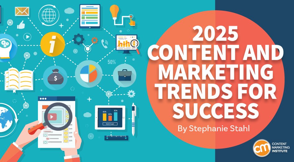 As we approach 2025, it's the perfect time to reflect on our experiences and absorb the valuable lessons.

@CMIcontent has released an engaging article with over 40 #ContentMarketing Trends Predictions.

Check it out. loom.ly/6k6_CJ0
#B2Bmarketing #digitalMarketing