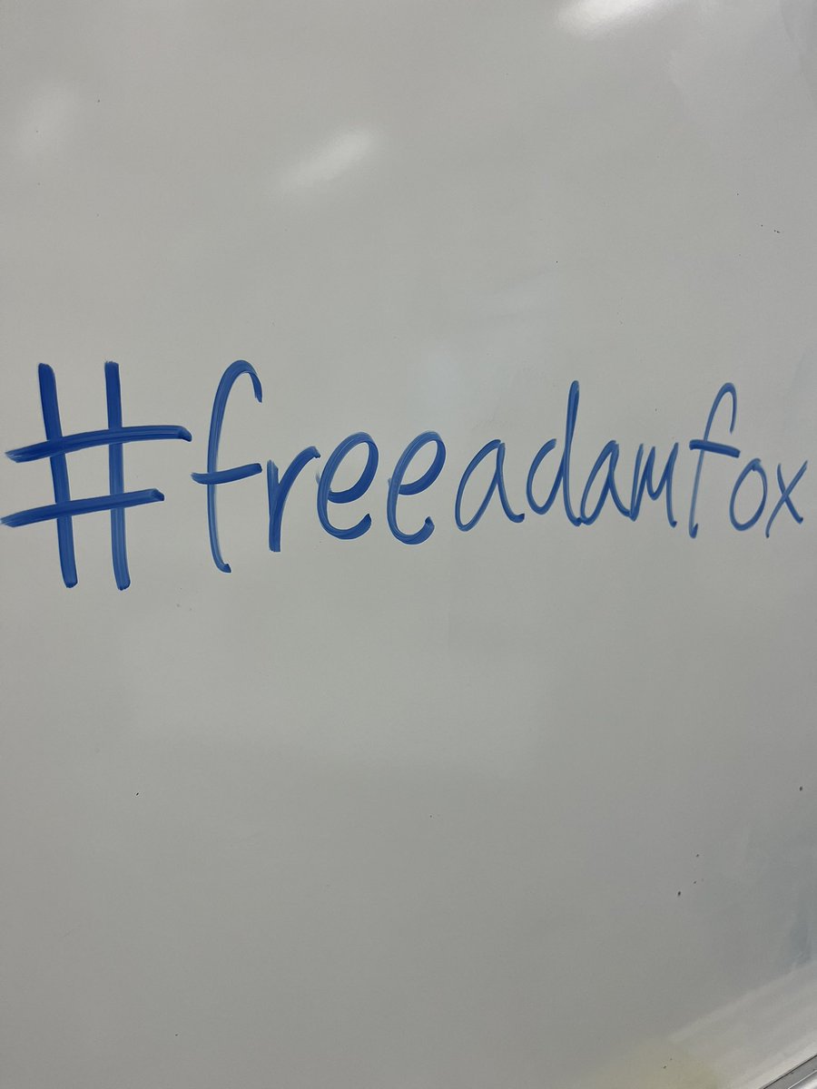 ragsyclean's tweet photo. I did my part. How will you do yours? #freeadamfox #NYR https://t.co/y0Ph44RX2I