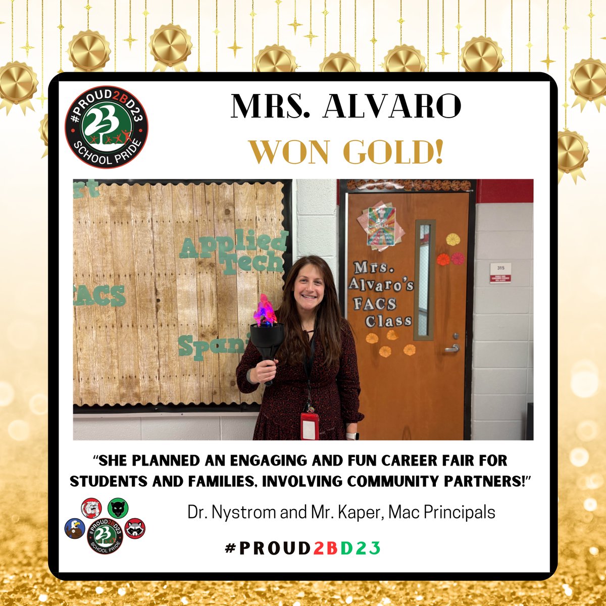 See who is winning gold and carrying the torch <a href="/PHSD23/">Prospect Hts. SD23</a>! Watch the podium for our next round of gold medal winners! #PROUD2BD23 🪙📷 <a href="/Dangelaccio/">Don Angelaccio</a>