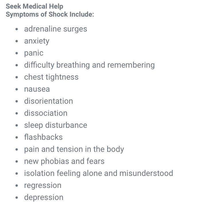 A school shooting in Madison WI has stolen at least 3 lives and injured others. 

Survivors Empowered Toolkit is free &amp; online. Plz share widely.

Know the symptoms of shock; how to respond to media; how to deal with funerals and the next few days. 

survivorsempowered.org/wp-content/upl…