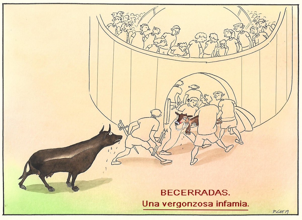 Sin palabras. Firma aquí para derogar la Ley que lo permite.
<a href="/JuanManMeza/">Juanma</a> 
#FirmaNoEsMiCultura

noesmicultura.org/firma
