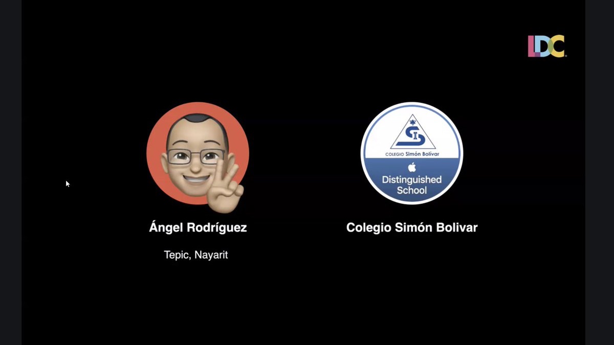 CSBoficial's tweet image. Orgullosos de nuestro alumno y su coach de #Coding  @ricardo_da98844 por su participación en el webinar de @LearningDC_ con su prototipo de app diseñada para el #SwiftStudentChallenge 2025. ¡Una experiencia que motiva a seguir innovando! #CSEdWeek #Swift #AppleDistinguishedSchool