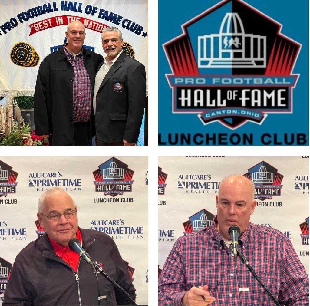 SamBourquin16's tweet image. A big Thank You to The Pro Football HOF Luncheon Club for having me as their guest speaker today. It is Always an honor! @ProFootballHOF
