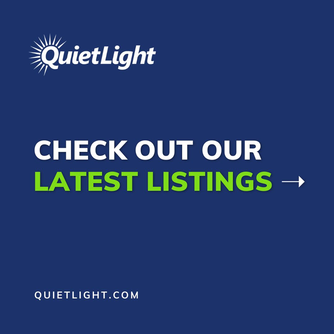 quietlightinc's tweet image. Wrap up the year with a new business acquisition. Discover profitable online opportunities in this week’s featured listings. ➡️ quietlight.com/listings 

#listingalert #newlisting #businessforsale #quietlight #buyabusiness #saas #ecommerce #contentsite