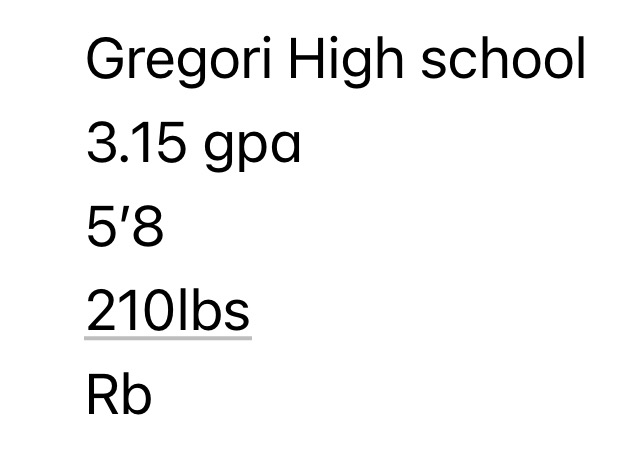 Al112thWilliams's tweet photo. @ExpoRecruits Alton Williams Senior RB Highlights Gregori High School Modesto California https://t.co/9rob9NHWOF