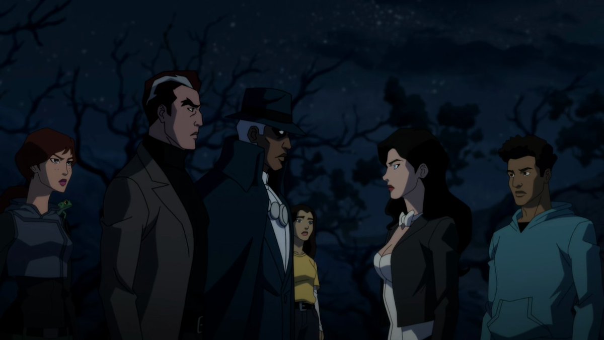 worldsfinest's tweet photo. The Young Justice: Phantoms episode "Teg Ydaer!" debuted on this day (Dec. 16) in 2021! Vandal Savage's past is explored, and Zatanna and her team set their plan in motion to stop the ever-growing threat of The Child, in this solid episode from the fourth season! #YoungJustice https://t.co/Rd9l2S1F3n