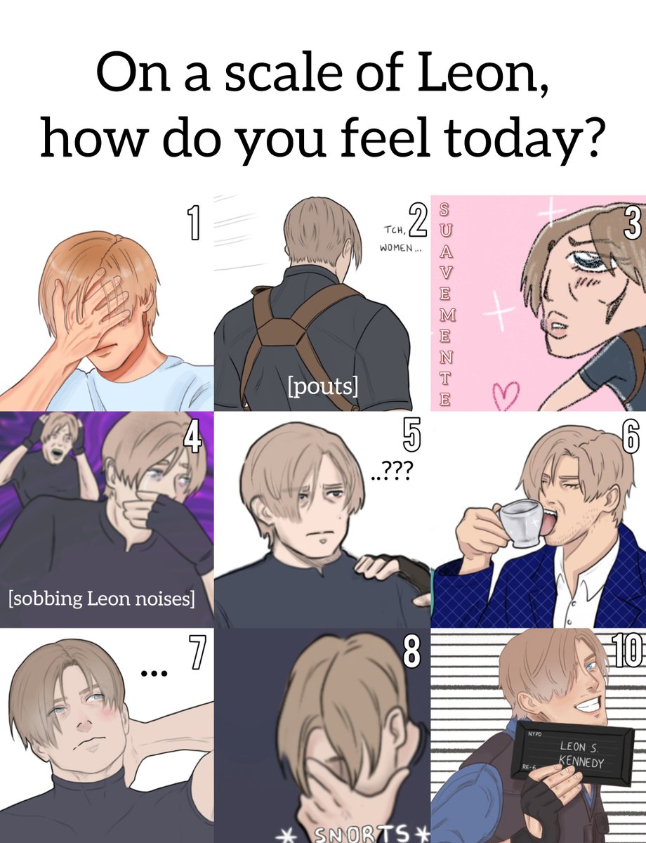 🤪

#REBHFun #ResidentEvil #LeonKennedy