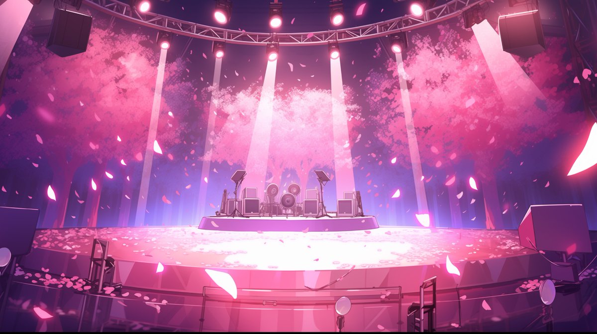 ( ϶'ᗜ')϶＜和の雰囲気のステージ背景2🌸

日本らしさと迫力のあるステージの、ライブ会場の背景素材です🏮
16:9サイズで、配信やサムネイル、動画に向いています☺️
歌枠やカウントダウンライブなど‼️

🆗加工、商用利用
🆖自作発言、再配布
#あまりのフリー素材 #AI
#TRPG素材 #配信素材 #Vtuber素材