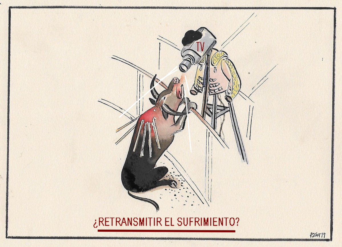 Retransmitir la tortura y en horario infantil. Deroguemos la Ley que lo permite.
<a href="/BBegano/">Begoña ♀🐾🔻🇵🇸 @begano.bsky.social</a> 
Firma para evitar esta vergüenza 
#FirmaNoEsMiCultura

noesmicultura.org/firma