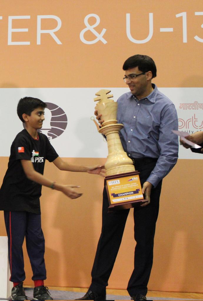 Thanks <a href="/vishy64theking/">Viswanathan Anand</a> 🙏!

Inspiration from the start , joined waca, helped with Gaju and learnt a lot discussing Chess etc
