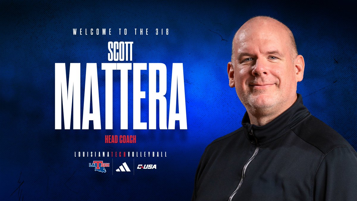 A nationally known and respected coach, Scott Mattera becomes the 11th volleyball coach at LA Tech

📰 - bit.ly/4gC8kkh

#BarkLouder