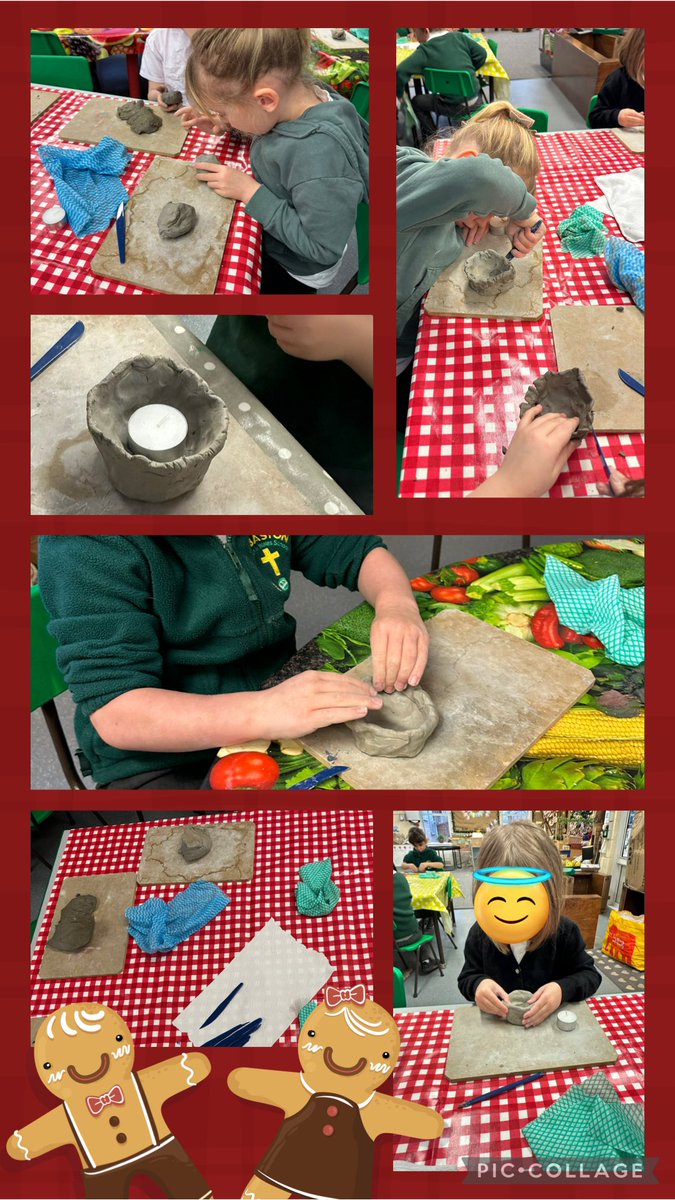 osbastonciw's tweet image. Making clay pinch pots today, we certainly had to get our fingers working. 🤏🪔@ExpressionEasy @FroebelCymru @EAS_EarlyYears