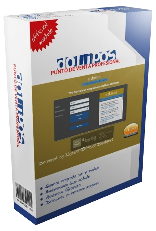 Con el módulo DoliPOS para el #erp #crm #Dolibarr podrás gestionar tu tienda física de una forma cómoda e intuitiva, quedando todas las ventas registradas en el sistema junto con los otros posibles canales de venta de la empresa ow.ly/jiKl50JkCeK #OrgullososDeSerSencillos