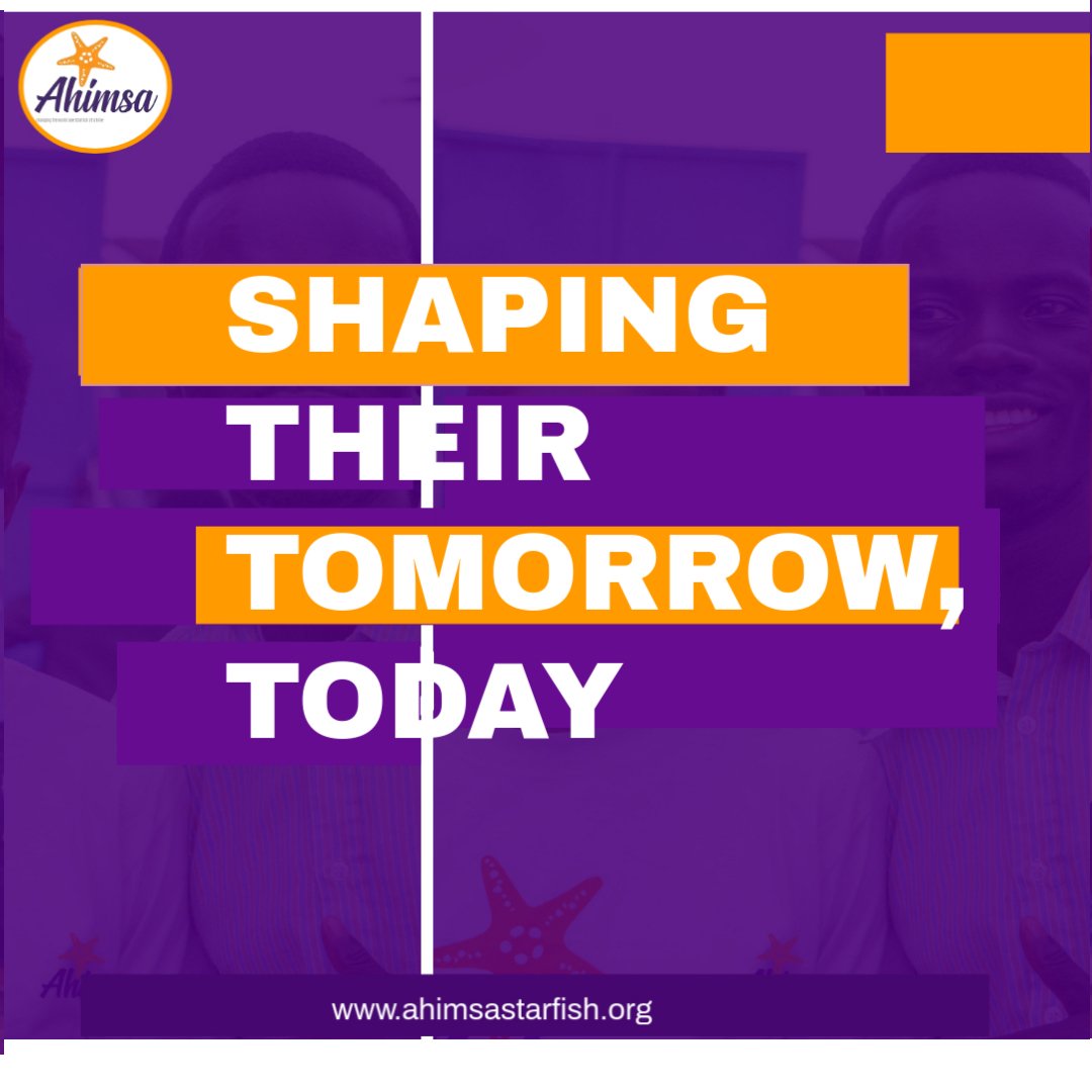 AhimsaStarfish's tweet photo. The choices we make today lay the foundation for their dreams of tomorrow.
#ShapingTomorrow #FutureFocused https://t.co/I7gyPKQLm5