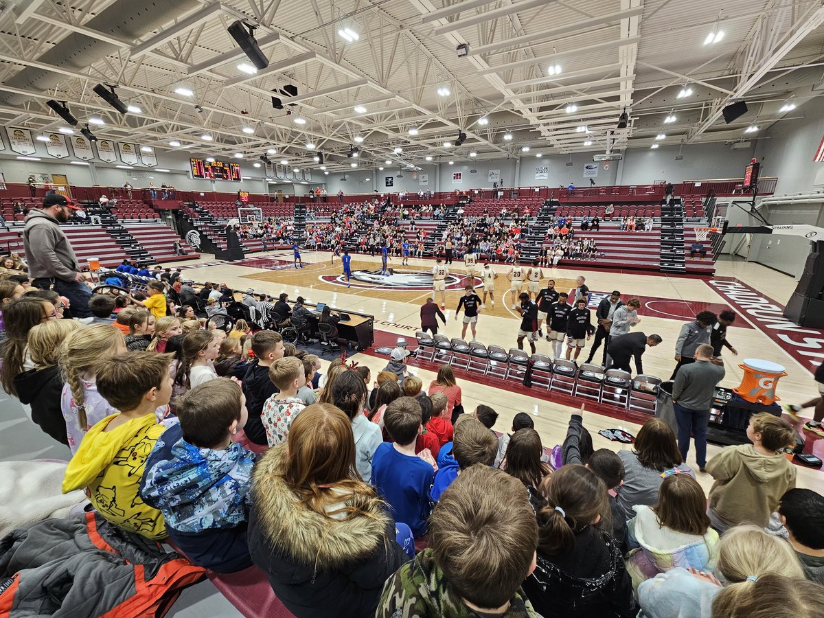 Kids day at the Chadron State game is so loud and awesome! Go Eagles!!!