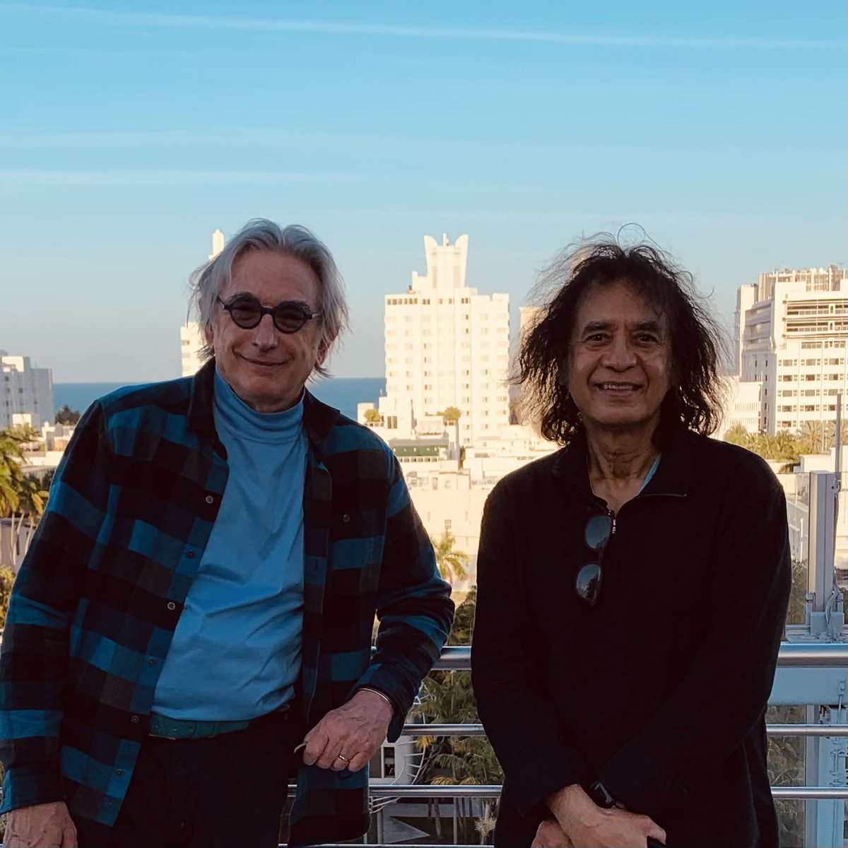 Zakir Hussain was a brilliant and inspired musician and a special friend. The world will not be the same without him.