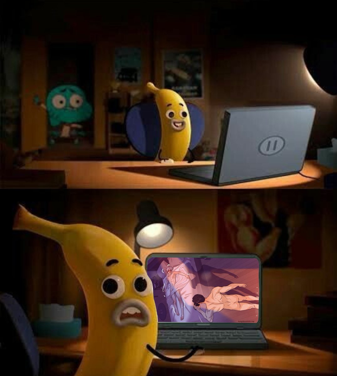 kangdooshiksimp's tweet photo. Me, after telling everyone "goodnight" https://t.co/FjD6ZBTSVx