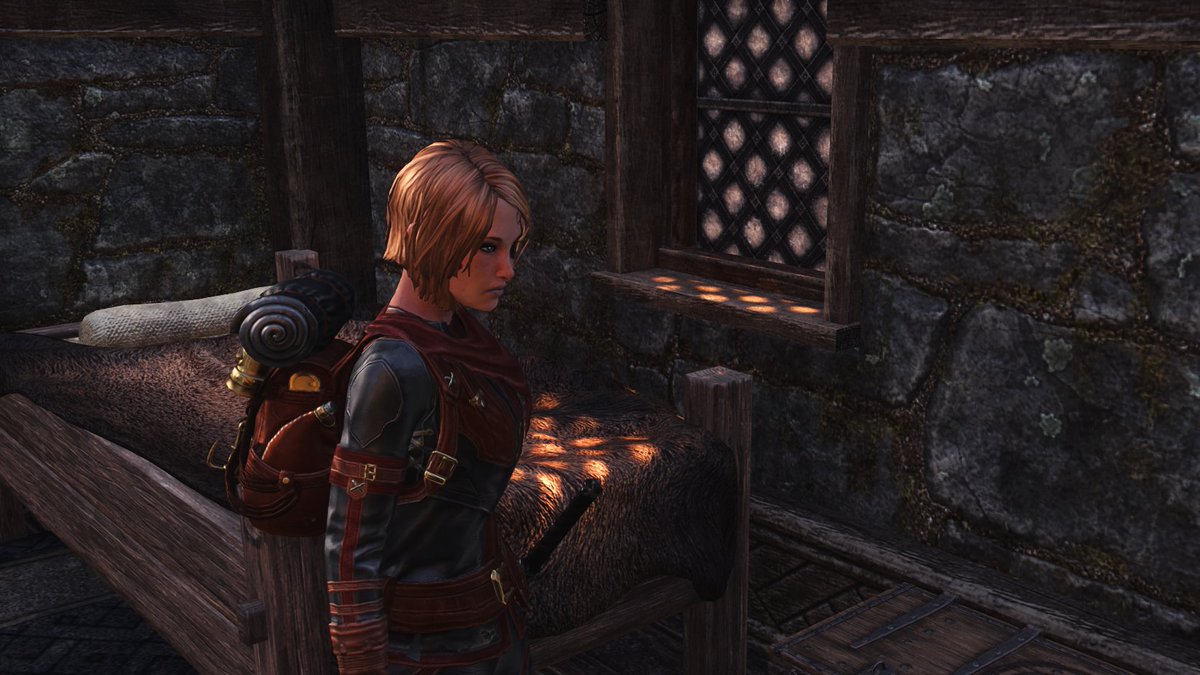 BatLunatic's tweet photo. PART3: My youngest has no patience, not even for rude shopkeepers. She wanted to buy a book for Cero but not from that one!😠She ate at the inn, she'll sleep in one of the rooms, then call Runa tomorrow. She is tired from this day🥱
#ElderScrollsOnline #ESOFam @TESOnline @eso_fam https://t.co/eOLCpgjpBc