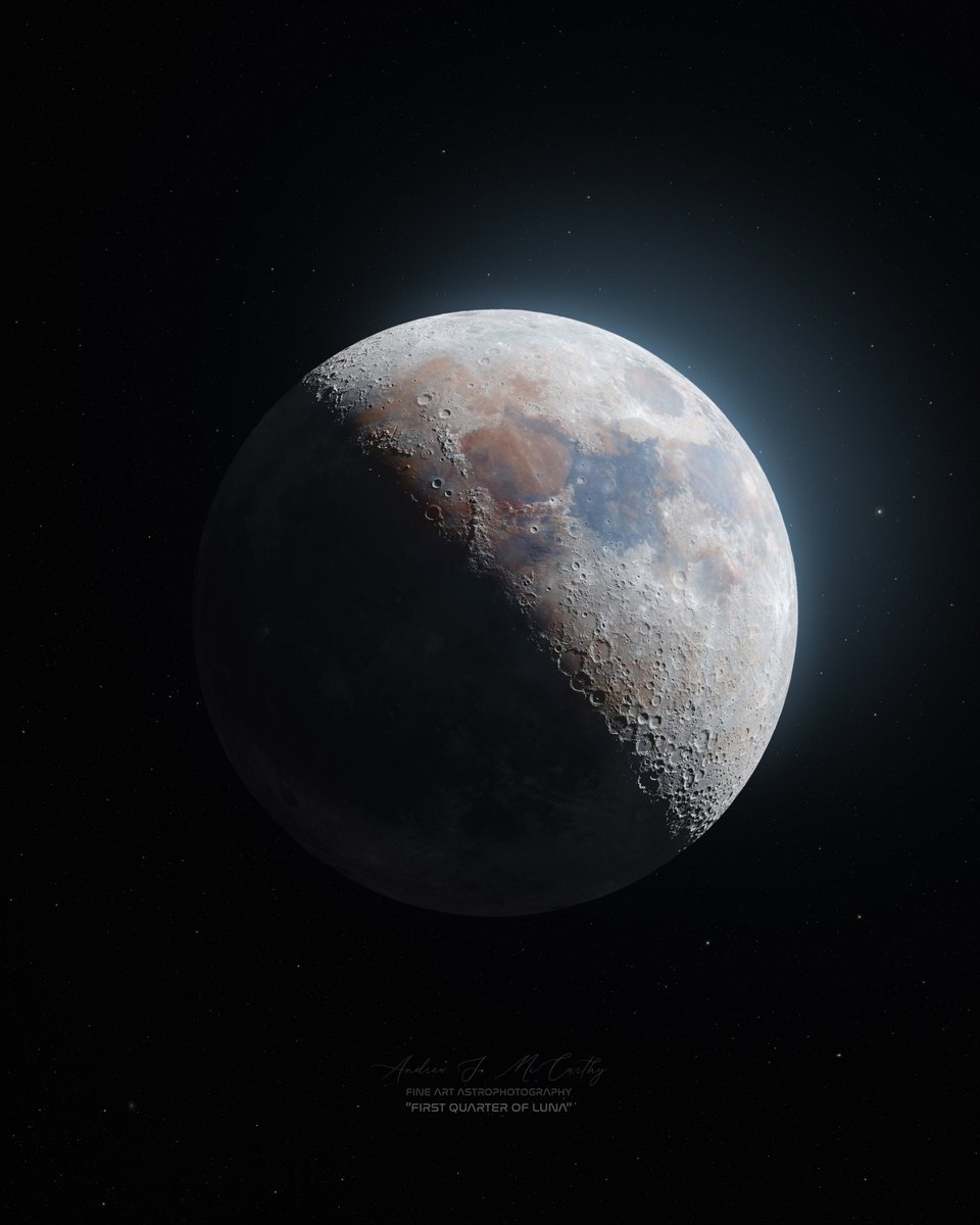 Our Moon in high resolution ⁴ᴷ