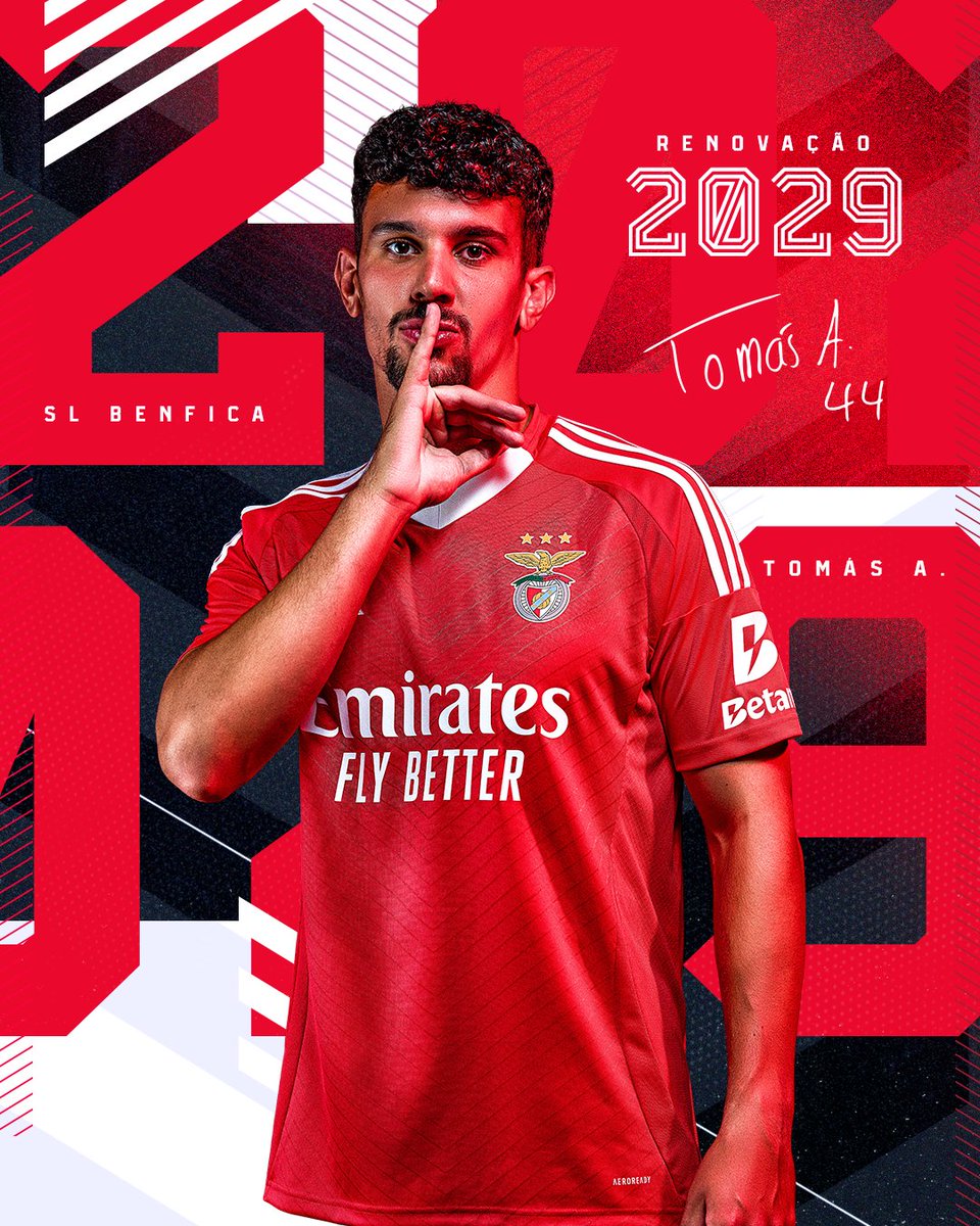 DrNotavel20's tweet photo. 🚨 Tomás Araújo renova com o Benfica até 2029!!!

Dr. Rui Costa está a trabalhar bem! https://t.co/gmLJs5CXOw