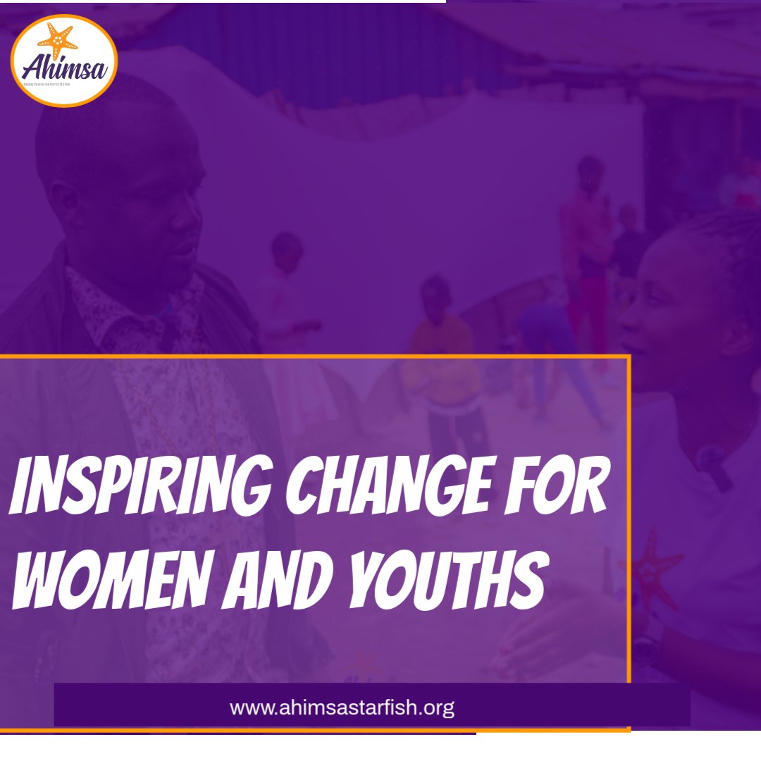 AhimsaStarfish's tweet photo. Empowered women and youths create empowered communities. Let’s spark change, one step at a time.
#InspiringChange #EmpowermentMatters https://t.co/wrEbmbQ05S