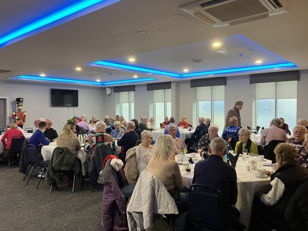 What a fantastic Xmas lunch we had at the Festive Friends event at Rugby Park.  Our football memories and Wag group had a ball (pardon the pun!) huge thanks to Jordan <a href="/KillieCommunity/">The Killie Community</a> who delivers each week to our attendees for inviting us all along <a href="/alzscot/">Alzheimer Scotland</a>