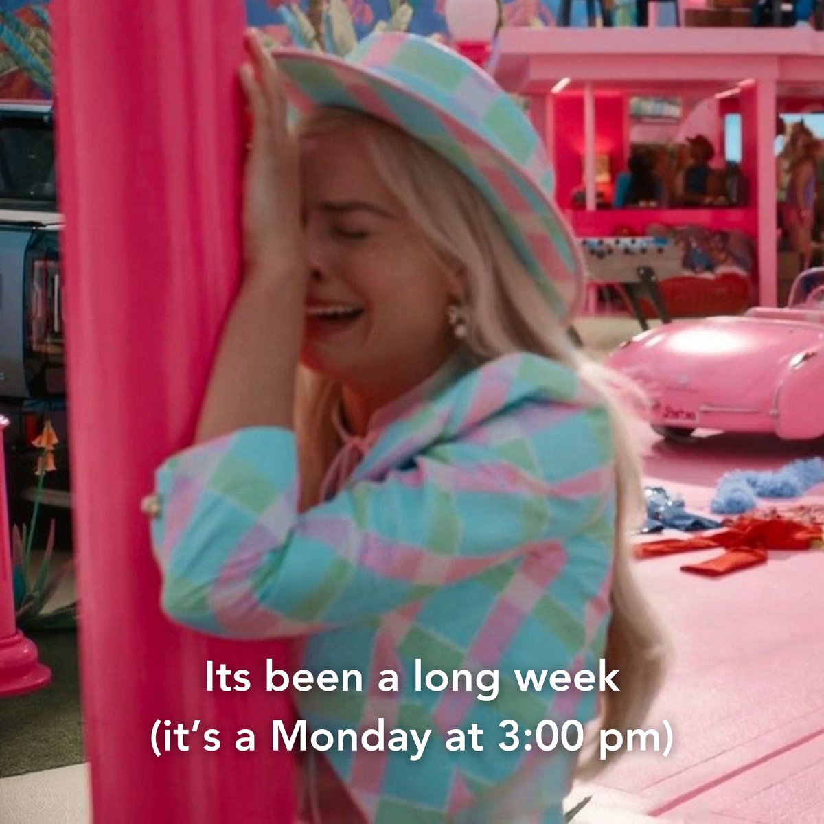 lastingmediaco's tweet photo. We like to call it the 3 pm scaries. 

#office #humor #funny #popculture #meme #pearl #barbie #mondays #tired #nashville #work #relatable #popculturememe #marketinginspo #inspiration #marketingfirm https://t.co/pETghKMKe6