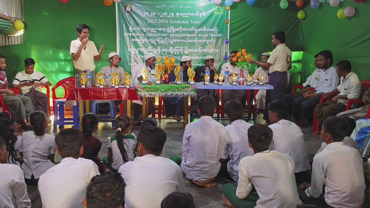 redp_edu_org's tweet photo. Alhamdulillah
**************
၂၀၂၃-၂၀၂၄ ခု၊ ပညာသင်နှစ်၏ ပညာရည်ချွန်ဆုချီးမြှင့်ပွဲ
အခမ်းအနားကို REDP စင်တာအမှတ်(၈)တွင် ၂၀၂၄ ခုနှစ်၊ ဒီဇင်ဘာလ (၁၆) ရက်၌ အောင်မြင်စွာ ပြီးမြောက်ခဲ့ပါသည်။ တက်ရောက်အားပေးကြသော လူကြီးမင်းများ၊ မိဘပြည်သူများနှင့် ကျောင်းဆရာများအား အထူးကျေးဇူးတင်ရှိပါသည်။ https://t.co/I58Z2UNS6J