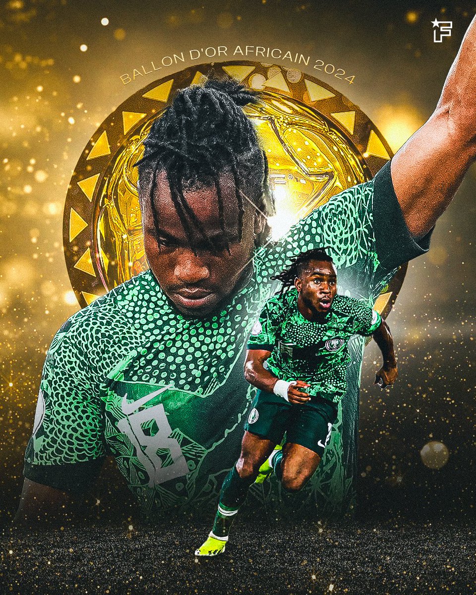 footmercato's tweet photo. 🚨🇳🇬 𝗢𝗙𝗙𝗜𝗖𝗜𝗘𝗟 ! 𝗔𝗗𝗘𝗠𝗢𝗟𝗔 𝗟𝗢𝗢𝗞𝗠𝗔𝗡 𝗗𝗘́𝗖𝗥𝗢𝗖𝗛𝗘 𝗟𝗘 𝗕𝗔𝗟𝗟𝗢𝗡 𝗗’𝗢𝗥 𝗔𝗙𝗥𝗜𝗖𝗔𝗜𝗡 𝗣𝗢𝗨𝗥 𝗟’𝗘́𝗗𝗜𝗧𝗜𝗢𝗡 𝟮𝟬𝟮𝟰. 🏆🌕

Une récompense amplement méritée pour le Nigérian, auteur d’une année 2024 de HAUT NIVEAU :

🏆 Europa League
🥈 CAN 2024
🥈 Coupe d’Italie
🎩 Triplé en finale d’Europa League
🏅 Homme du Match en finale d’Europa League

Bravo, Ademola. 👏🏽