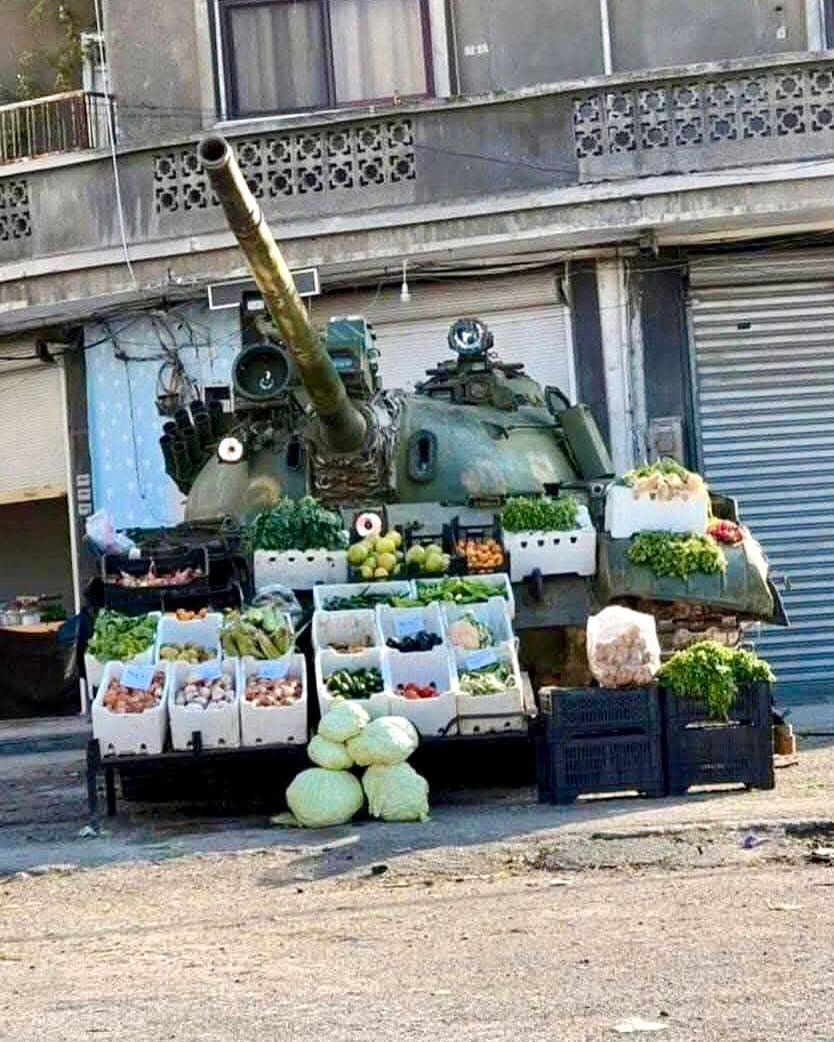 Tankı manava dönüştürmüşler🤣