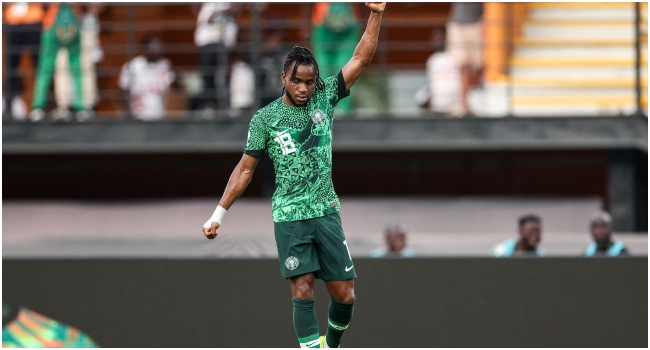 channelstv's tweet photo. JUST IN: Ademola Lookman Crowned African Player Of The Year
https://t.co/YBW88se8fE

#CAFAwards2024 https://t.co/6kCF4Ukqj8