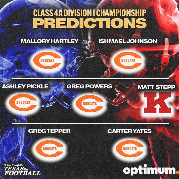 Dave Campbell's Texas Football — TexasFootball.com (@dctf) on Twitter photo 🏆 PREDICTIONS 🏆
texasfootball.com/article/2024/1…
<a href="/RecruitCelinaFB/">Celina Bobcat Football Recruiting</a> | <a href="/kilgore_fb/">Kilgore Bulldogs FB</a> | #UILState #TXHSFB #Dctf 🏆 PREDICTIONS 🏆
texasfootball.com/article/2024/1…
<a href="/RecruitCelinaFB/">Celina Bobcat Football Recruiting</a> | <a href="/kilgore_fb/">Kilgore Bulldogs FB</a> | #UILState #TXHSFB #Dctf